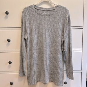Loft Lou & Grey Heather Grey Tunic Size XL